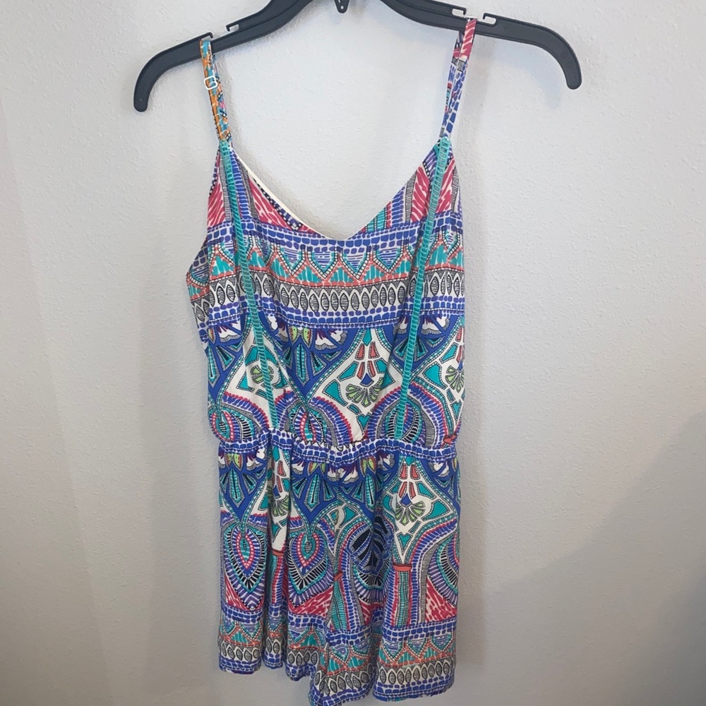 Dygarni Patterned Colorful Romper